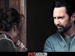 cheating husband fucks homeless babe