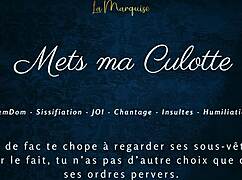 Put on My Panties - French Femdom Sissification Audio JOI CEI