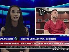 wife enjoys oral with husband's ex