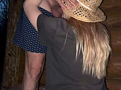 intimate barn encounter with pregnant stranger's curves