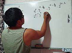 26 milf wants me to teach and I creampie her