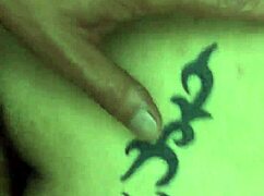 Colombian tranny gets doggystyle anal bareback on sofa