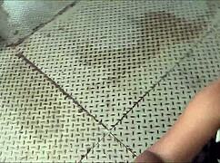 Intense public hardcore sex with blowjob doggystyle and facial surprise