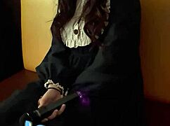 First Remote Vibrator Date Gets Soaking Wet, Can't Hold Back, Interrupts Healthy Date. Rough Outdoor Play with Big Tits and Tight Pussy.