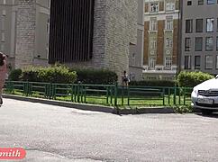 jeny smith flashes upskirt in public part 2