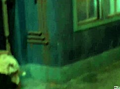 Brunette squirts under master's rough control