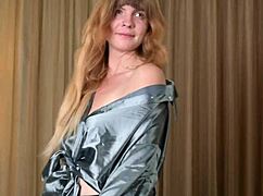 Hazel Ash Models Strange Yoga Pants Leggings Shiny Shirt High Heels Boots Stilettos