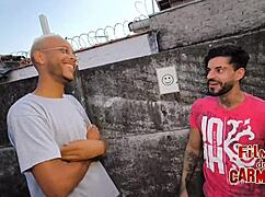 Boyfriend surprises girlfriend with two extra partners for unprotected triple encounter