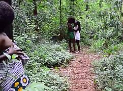 Oiled up big ass lesbians with juicy black pussy use anal plug to cum