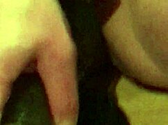 Wow, found my friend's dildo and used it in secret!