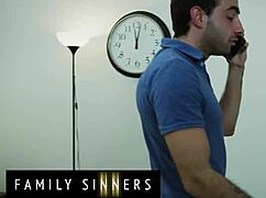 Blonde milf says, 'I'm lonely, let's spice it up with my stepson'