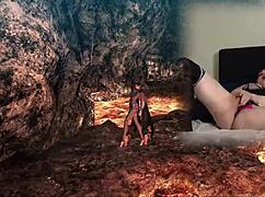 Lovense Gaming Bimbo Plays Bayonetta With Orgasmic Masturbation