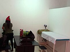 Nurse Caught Decorating Doctor's Office Gets Super Sexy In Hospital