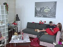 Colombian milf vanessa contrasts teaching a young guy mature fucking skills