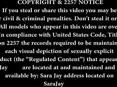 Sara Jay In Black Bikini Intriguingly Plays By The Pool With Toys And Vibrator