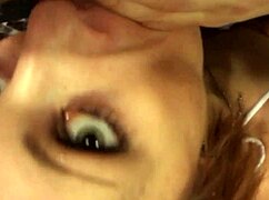 Bold Hottie Sasha Sucks Out Every Last Drop of Cum