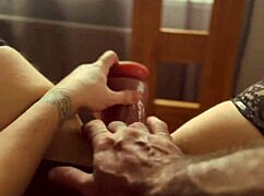 Window Pussy Play with Dirty Talking