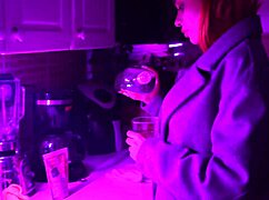 The beautiful Yaira and her girlfriend spend the night at home, getting intimate