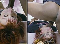 submissive dutch redhead takes bbc in all holes and shows anal skills before cum shower 💦