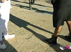 Nelia Estrada's Huge Tits Explore Madrid In Public Fucking And Riding