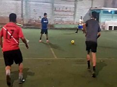 Cachada DMP and Picasso Show Off Big Cocks in Voyeur Scene