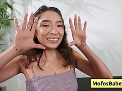 i'm petite teen spreading my pussy lips for a hard fuck