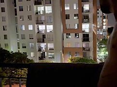 did i jerk off on the hotel balcony and cum twice in the bathroom?