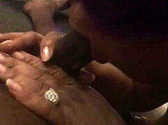 Redhead Ebony Elegance Sucks the Life Out of My Monster Cock Deeply