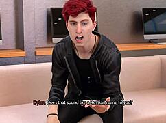 sexy natural busty redhead landlady milf flirts with her tenant - fresh women 01 by oppaiman