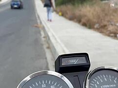 Poor little 18-year-old bitch gets fucked for plastic bottles in homemade video.