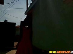 black nigerian dinner lady gets huge ebony cock for lunch