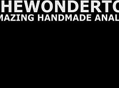 anna de ville tests handmade balldog size xl with anal fisting