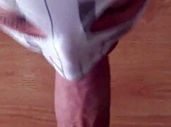 My sex doll Vilja gags on cock in zentai suit 😈