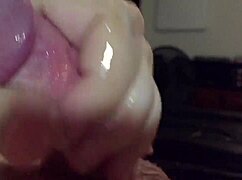 'Oh Wow, Chubby Amateur Wife With Hairy Pussy And Big Ass Swallows Without Spilling!'