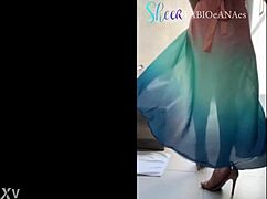 i feel so sensual in this homemade outdoor dance