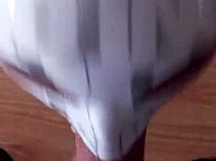 My sex doll Vilja gags on cock in zentai suit 😈