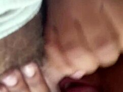 Ebony MILF Shows Off Her Good Neck Skills on Cock