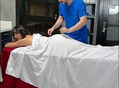 Asian College Girl Getting Naked Oil Massage Tomie With Big Ass And Tits