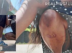 Real Memphis Dick Eater Experiences Intense Emotions Sucking Big Black Cock