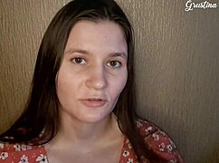 your loving russian girlfriend supports and sucks in asmr style