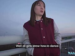She dances for me in public before i fuck her hard