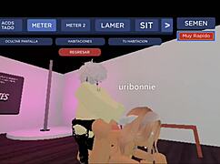 Roblox Barbie has sex with a bitch.