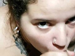 Big boobs BBW gives best blowjob POV.