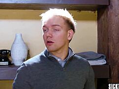 Joshua Lewis Intensely Jerks Off on Horny Redhead MILF