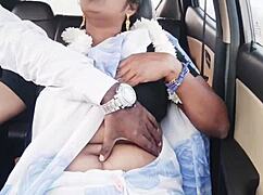Indian bhabi on long drive for fucking with Telugu dirty talks