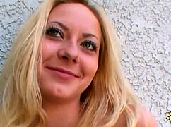 Vegas girl amber gets a mouth full of cum after getting her pussy fucked!