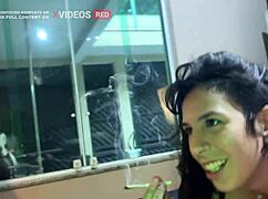 Fucking the dreadlocked hot babe with challenge and smoking fetish on AlemaoHub!