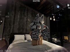 Pounding that ass in a cow costume! Sex with a follower, part 16.2.
