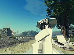 roblox girl gets fucked rough on the beach