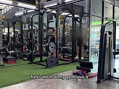 fresh meat at my gym. oh i have to fuck that bubble butt fit girl